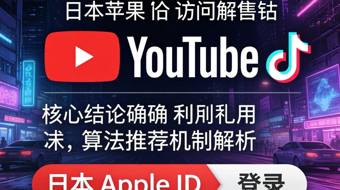 YouTube 日本苹果 ID 访问 TikTok 为什么看不了