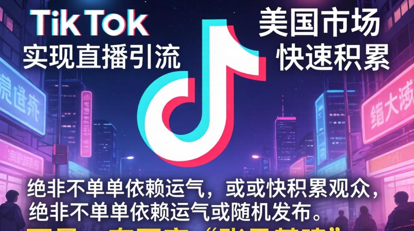 直播引流美国 TikTok 全过程如何快速积累观众