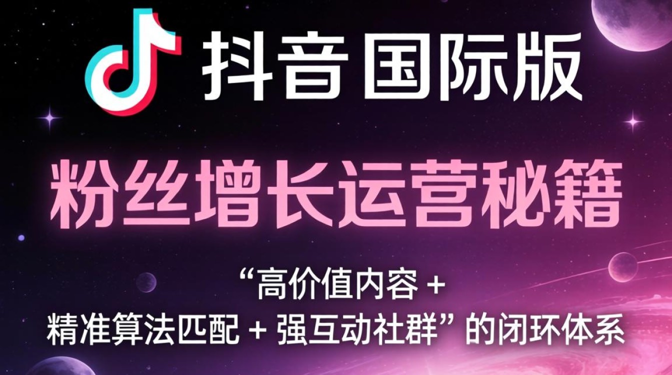 TikTok 国际版标致粉丝增长运营秘籍