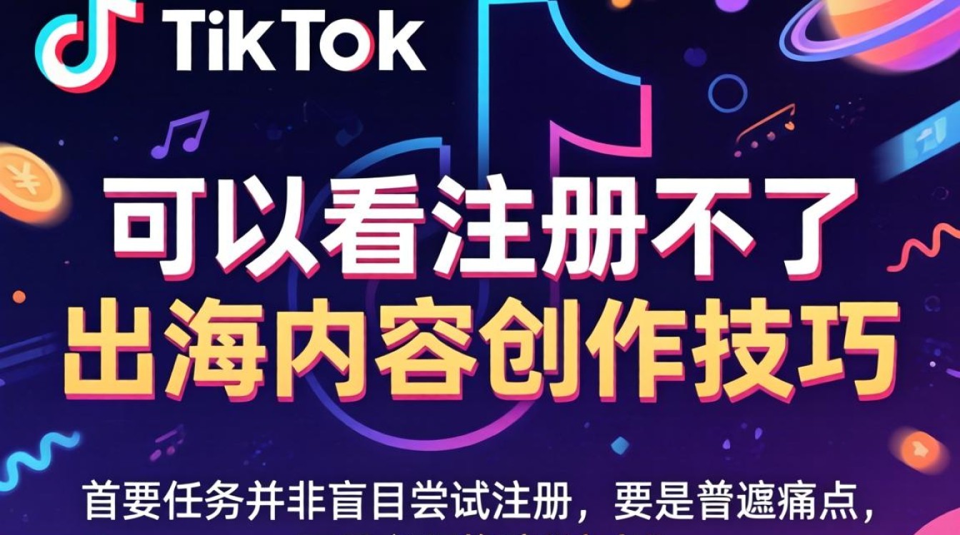 出海内容创作技巧与账号注册失败解决方法