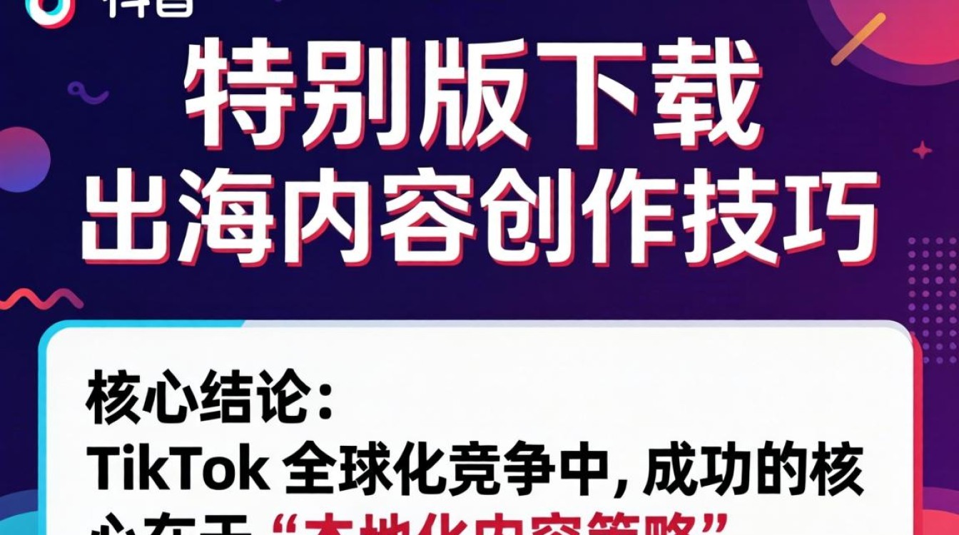 TikTok 特别版下载怎么用?TikTok 下载技巧及出海内容创作方法 TikTok 下载技巧及出海内容创作方法
