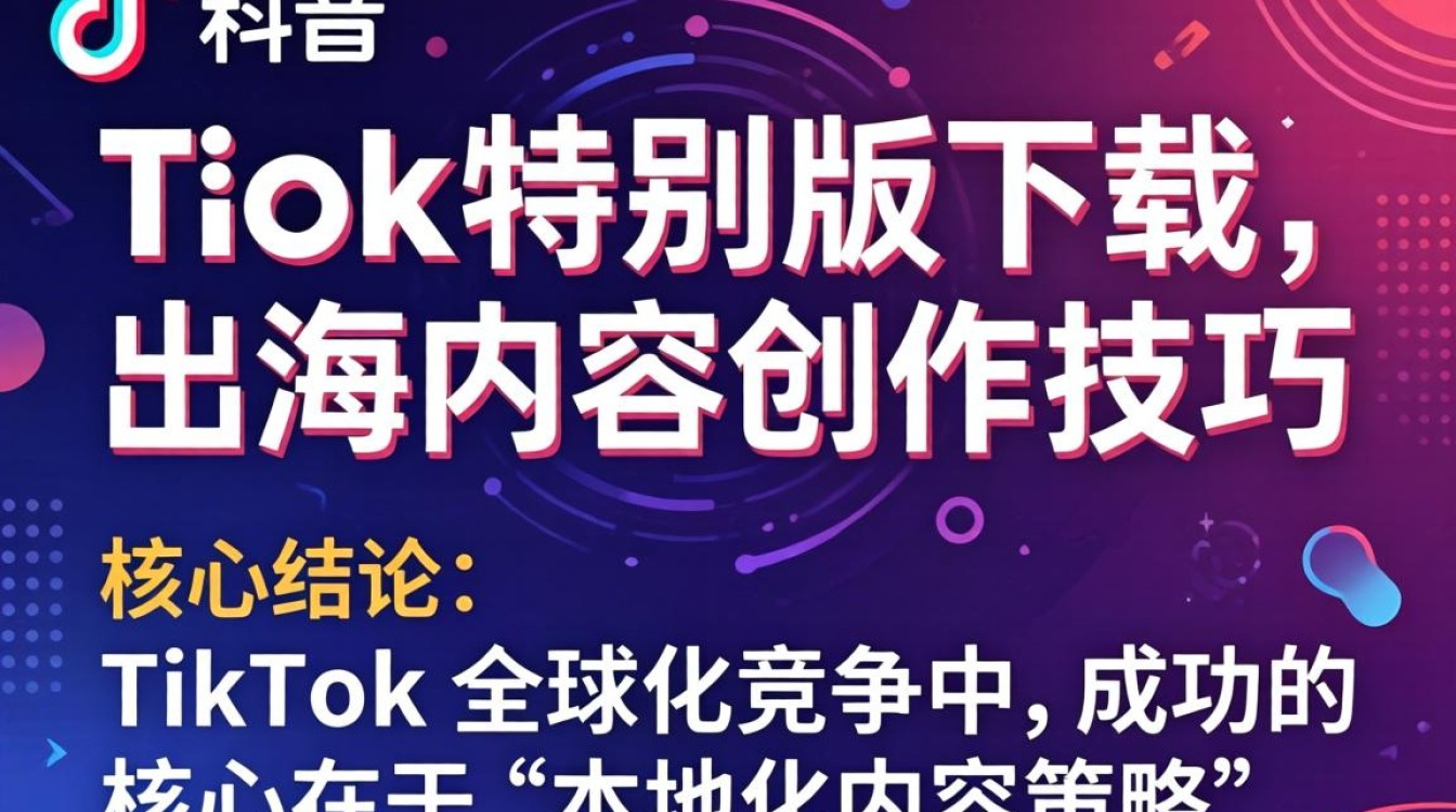 TikTok 特别版下载怎么用?TikTok 下载技巧及出海内容创作方法 TikTok 下载技巧及出海内容创作方法