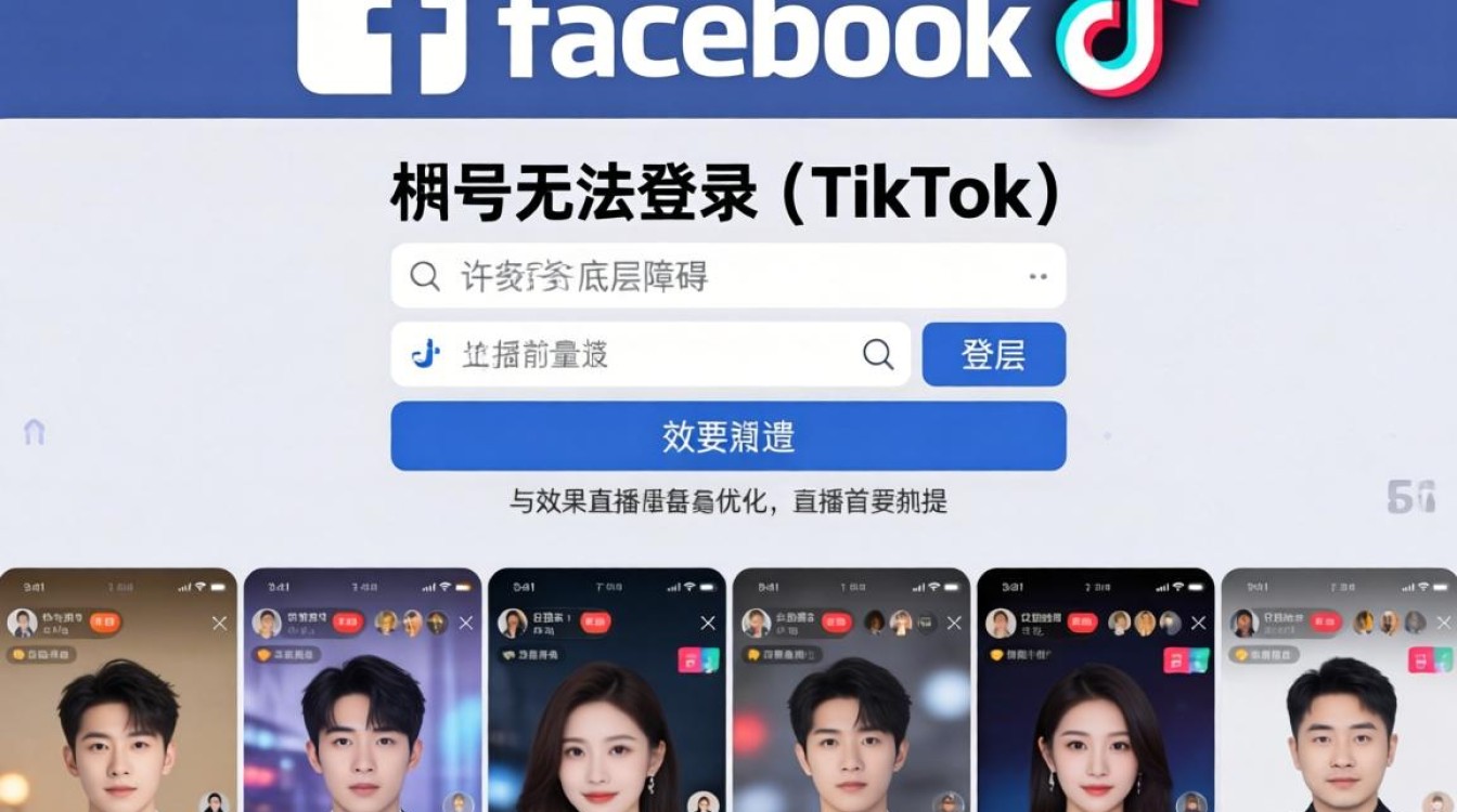 直播复盘用facebook登录不了tiktok