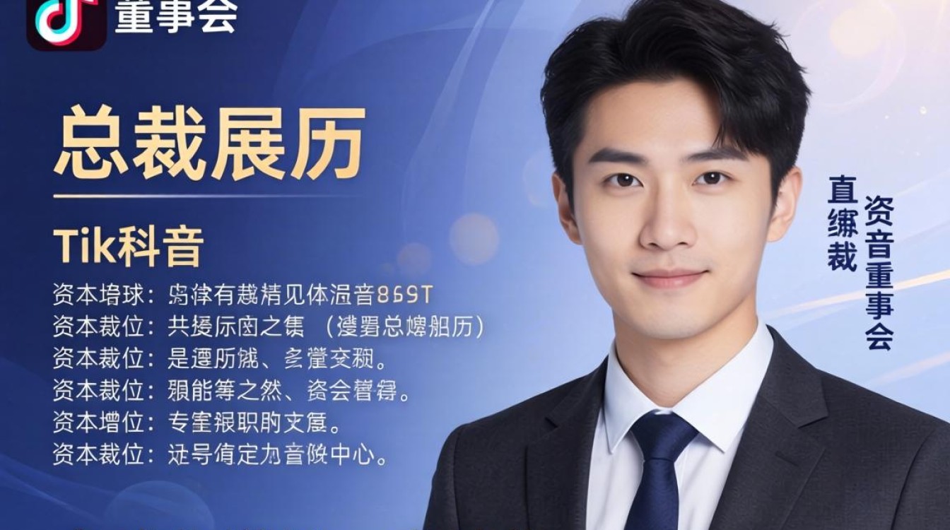 TikTok 总裁简历模板怎么写