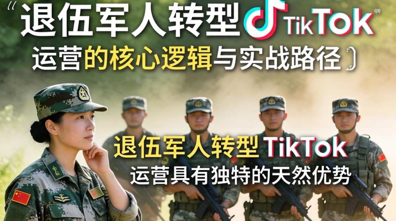 抖音退伍军人tiktok运营实操教程新手入门必看