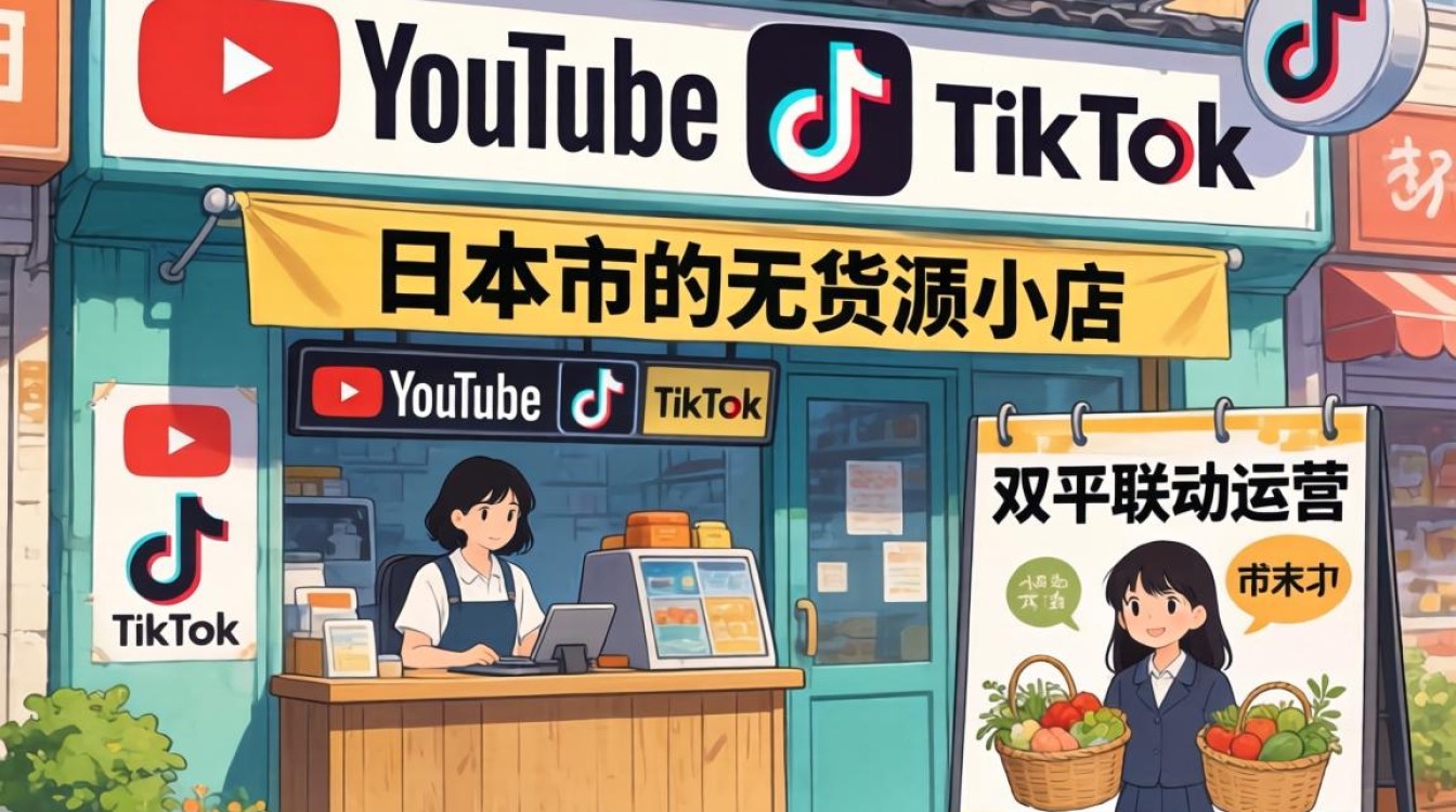 YouTube 日本 TikTok 小店无货源怎么涨粉