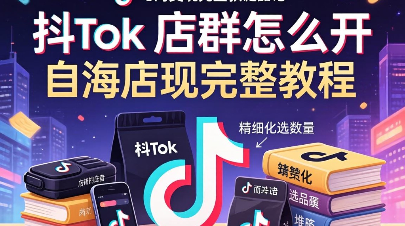 TikTok 店群如何开通及运营赚钱教程