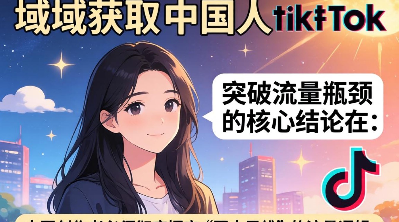 公域获取中国人 TikTok 喊话突破流量瓶颈