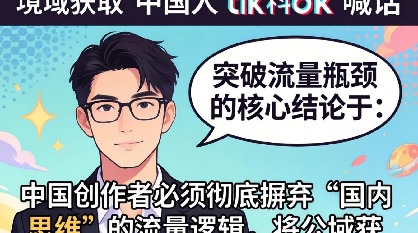 公域获取中国人 TikTok 喊话突破流量瓶颈