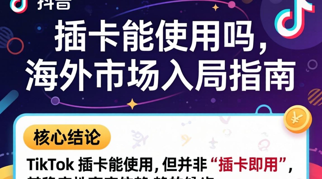 TikTok 插卡怎么用及海外市场入局指南