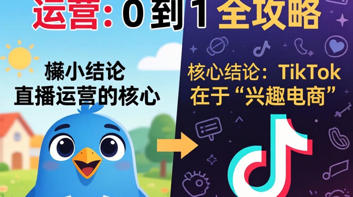 直播运营小蓝鸟和tiktok区别是什么