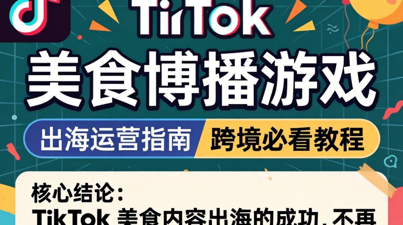 TikTok 美食博主游戏出海运营指南