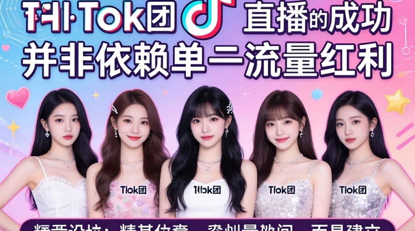 海外TikTok女团直播怎么涨粉变现