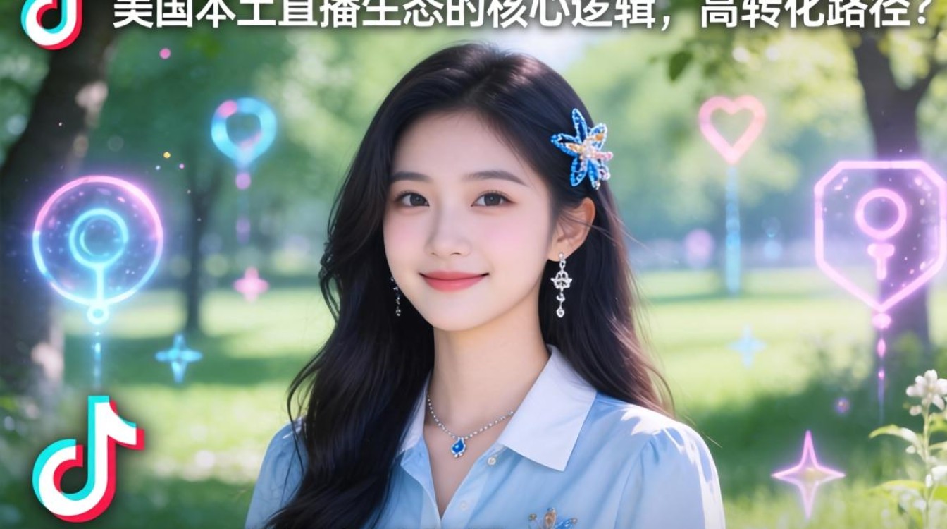 TikTok 美国女孩直播怎么做