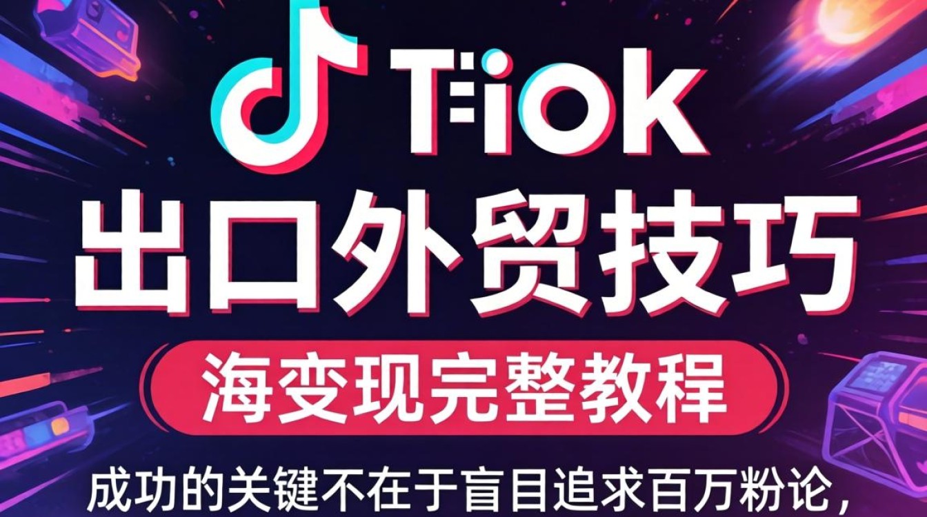TikTok 出口外贸技巧 出海变现完整教程