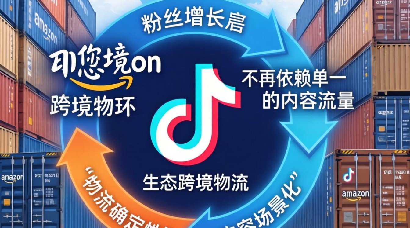 TikTok 亚马逊跨境物流平台全球账号粉丝增长秘籍