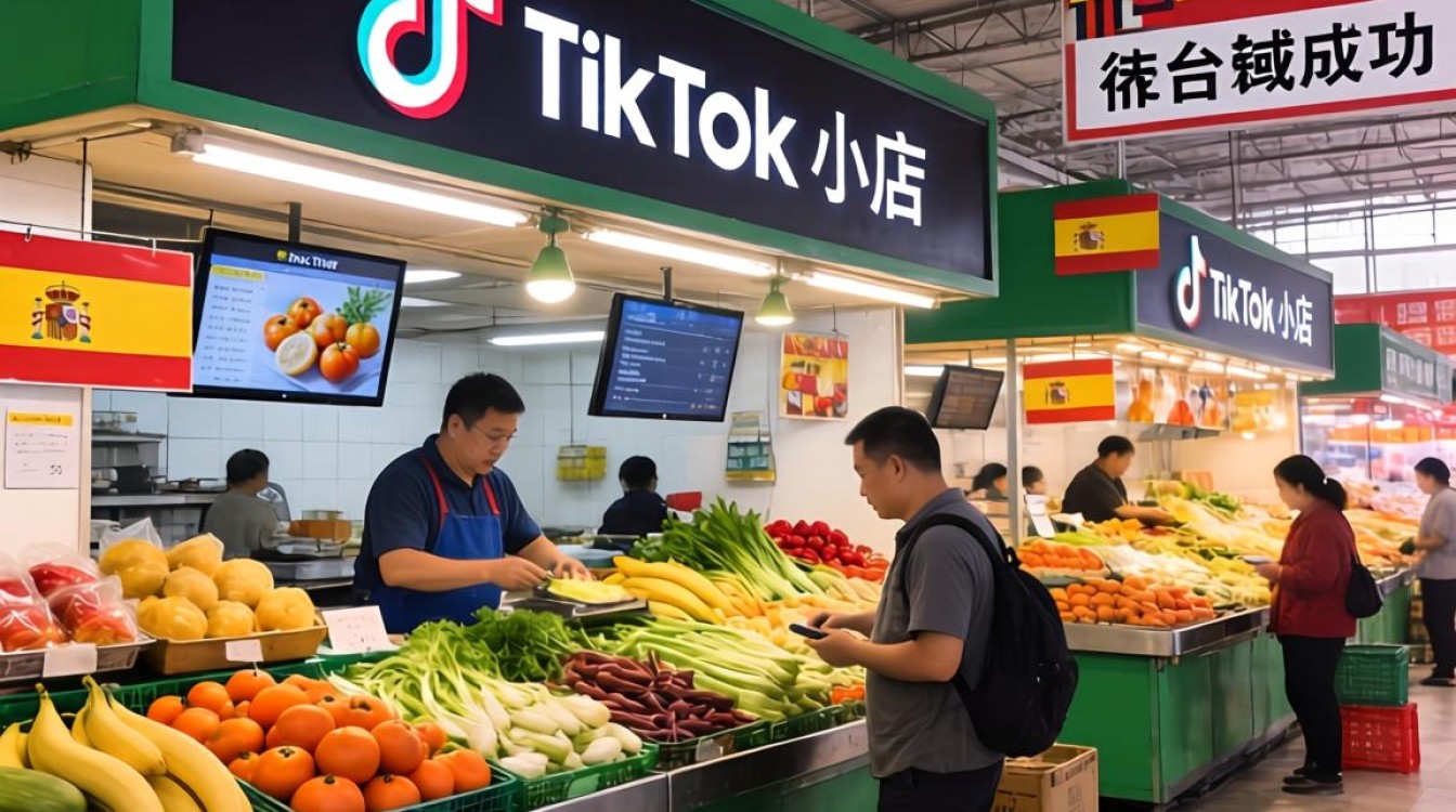 抖音西班牙TikTok小店怎么开通