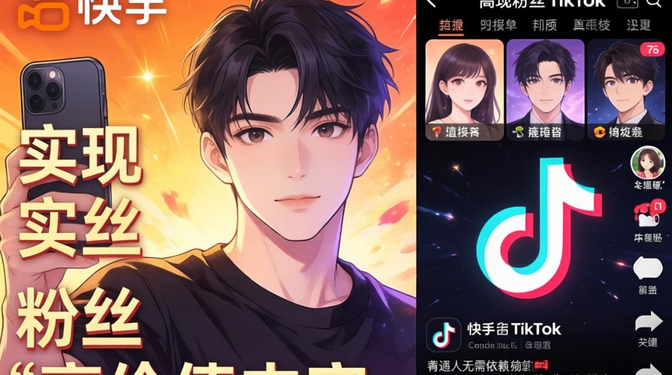 快手哈里斯 TikTok 账号粉丝怎么涨