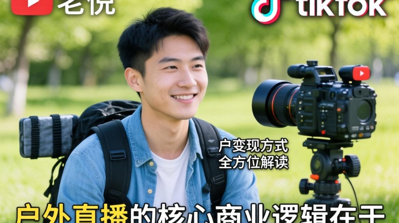 YouTube 老倪 tiktok 户外直播 变现方式全方位解读