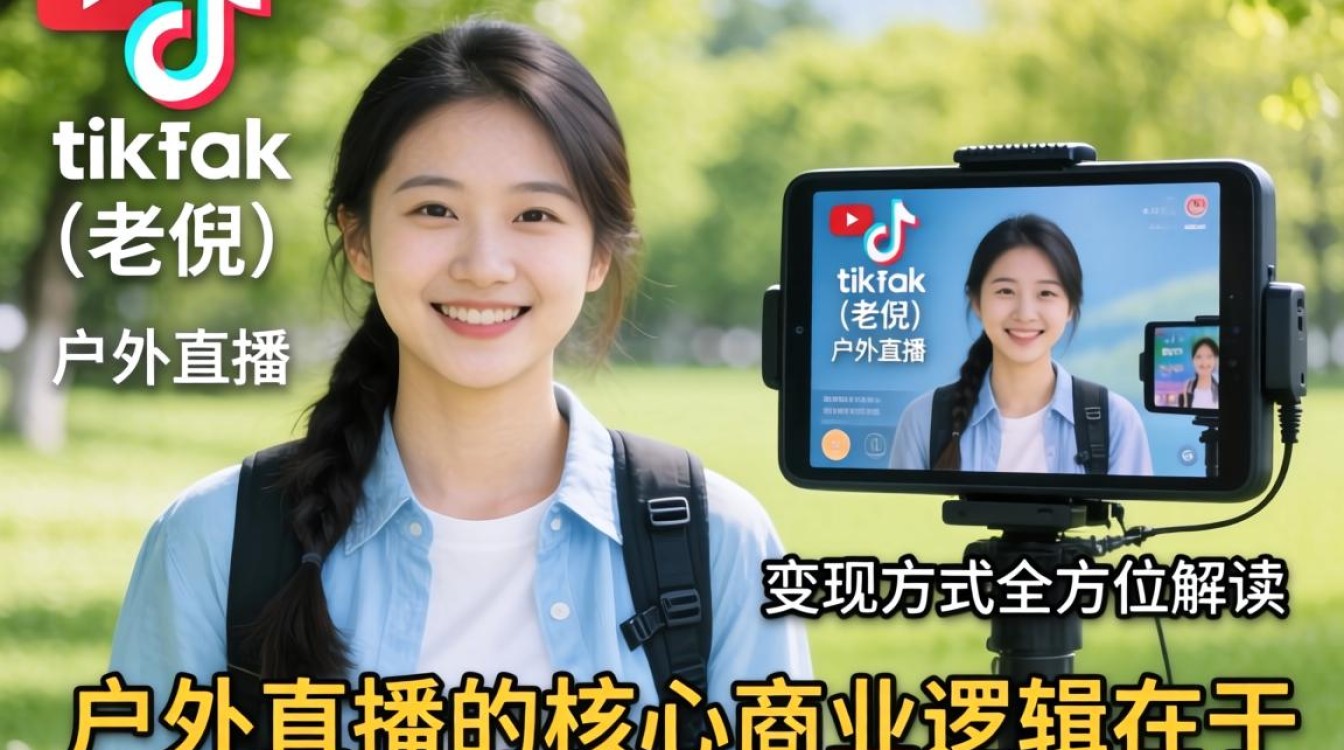 YouTube 老倪 tiktok 户外直播 变现方式全方位解读