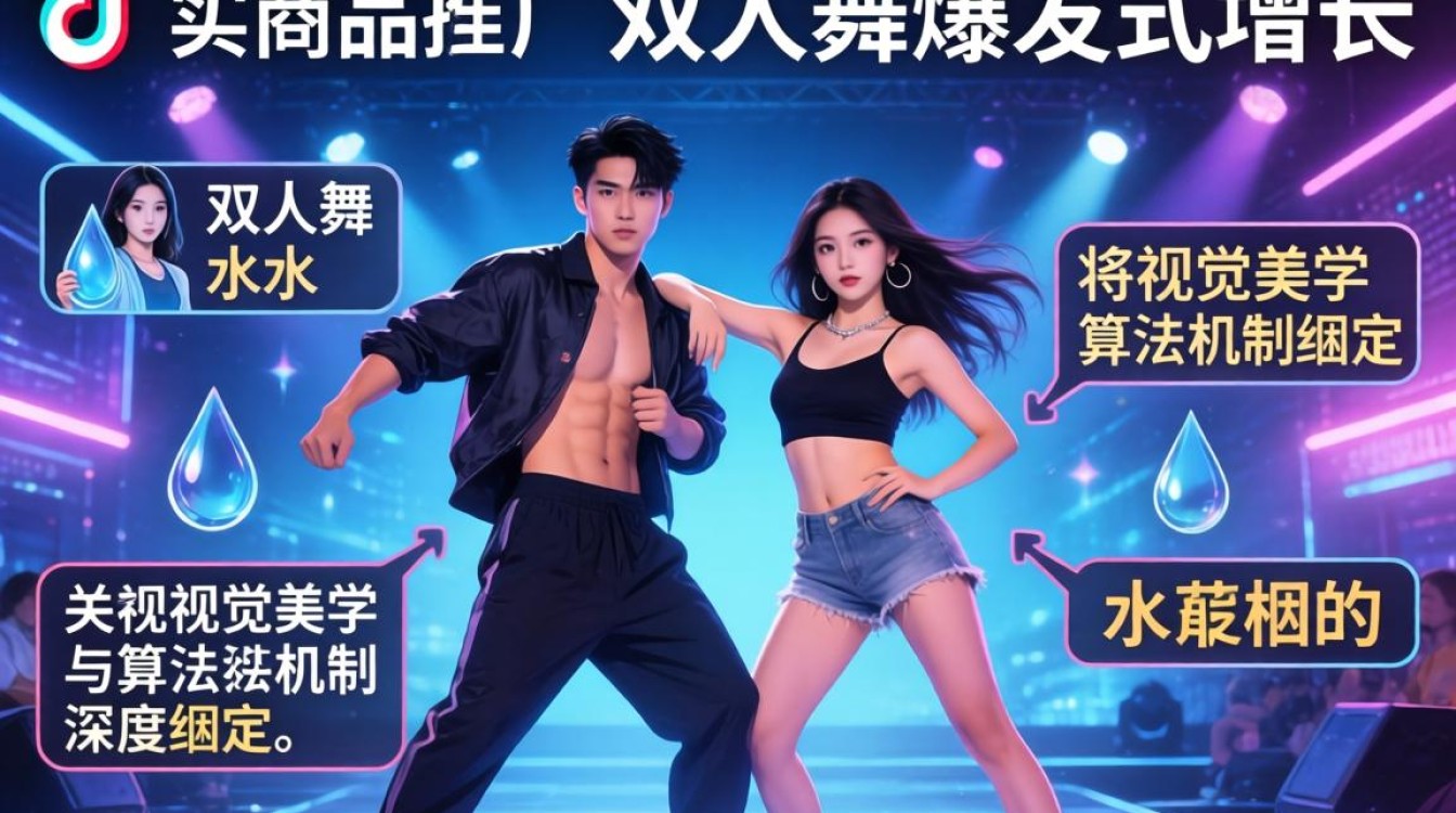 商品推广 water双人舞tiktok 找到流量密码