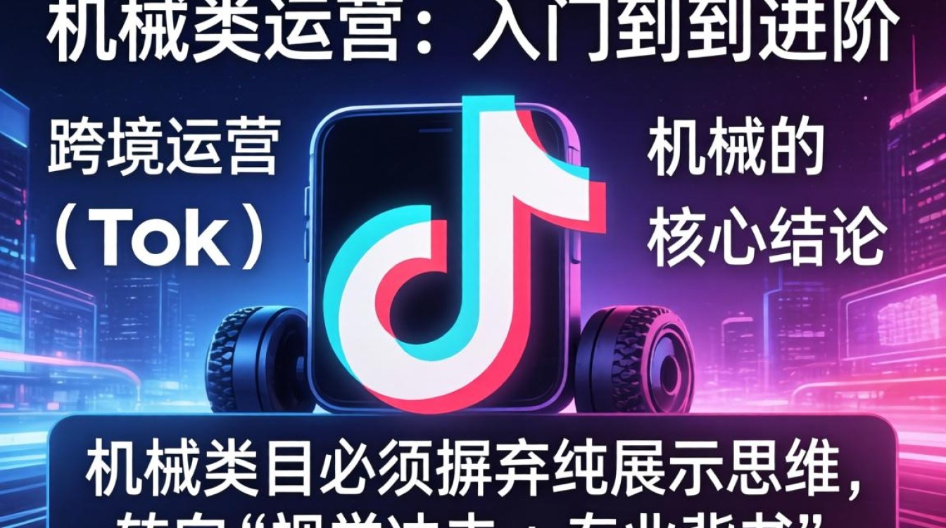 TikTok 机械类运营怎么起步