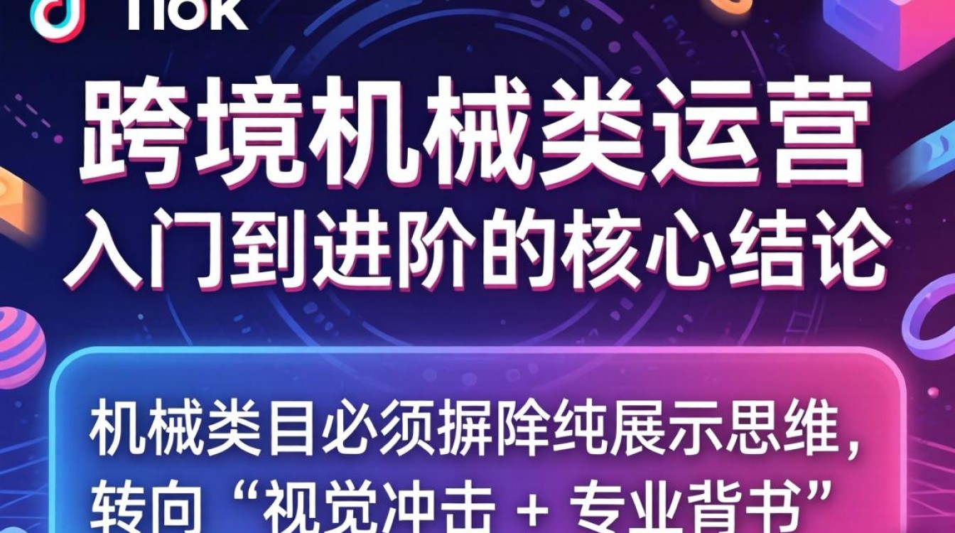 TikTok 机械类运营怎么起步