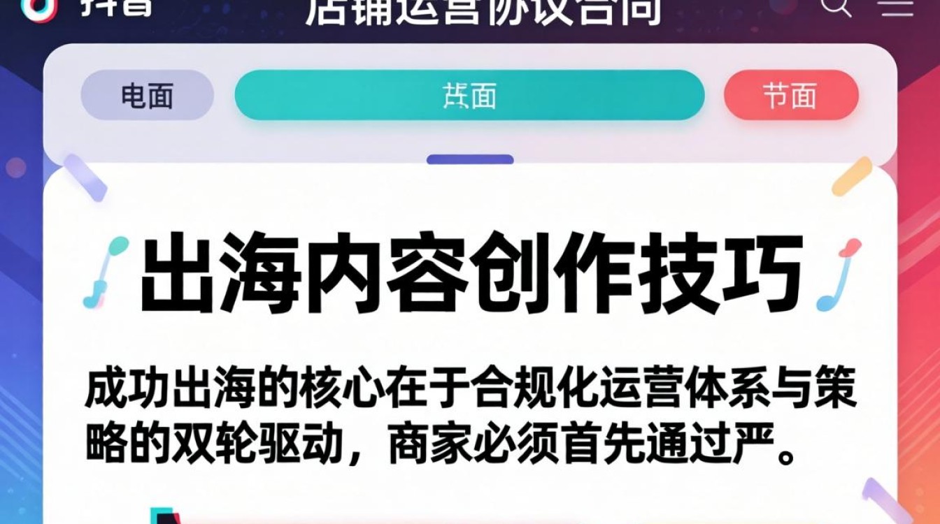 TikTok 店铺运营协议合同怎么签