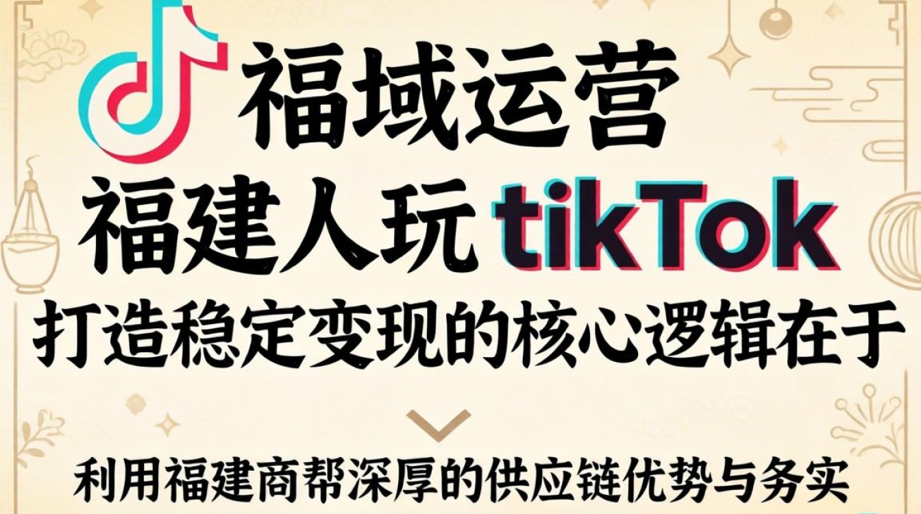 福建人玩 TikTok 如何打造稳定变现