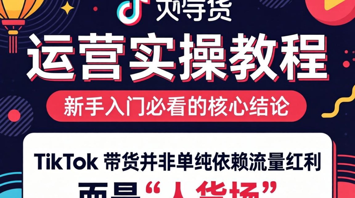 TikTok 里的带货运营实操教程