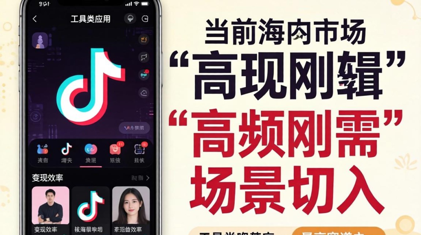 TikTok 工具类很火 海外市场变现技巧