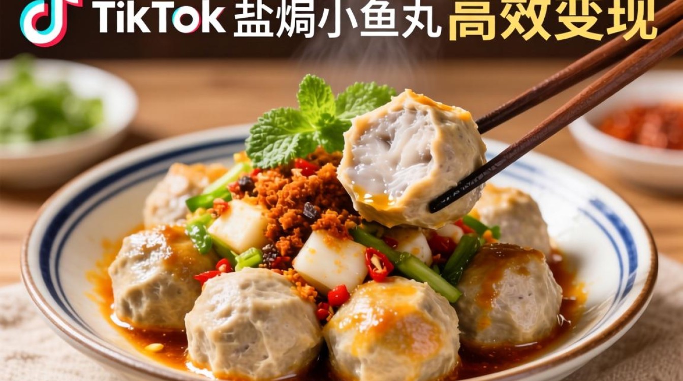 私域流量盐焗小鱼丸tiktok变现方法汇总