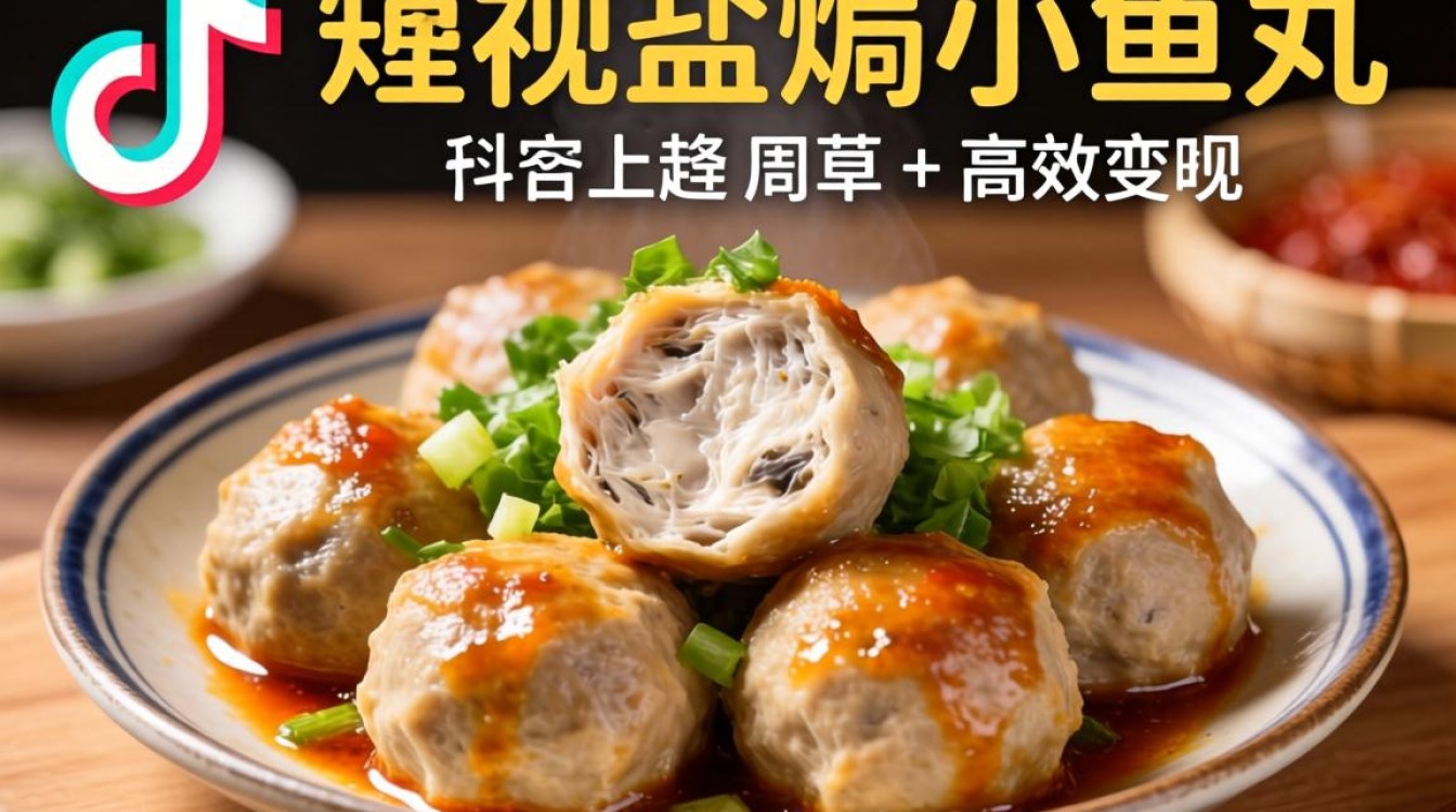 私域流量盐焗小鱼丸tiktok变现方法汇总