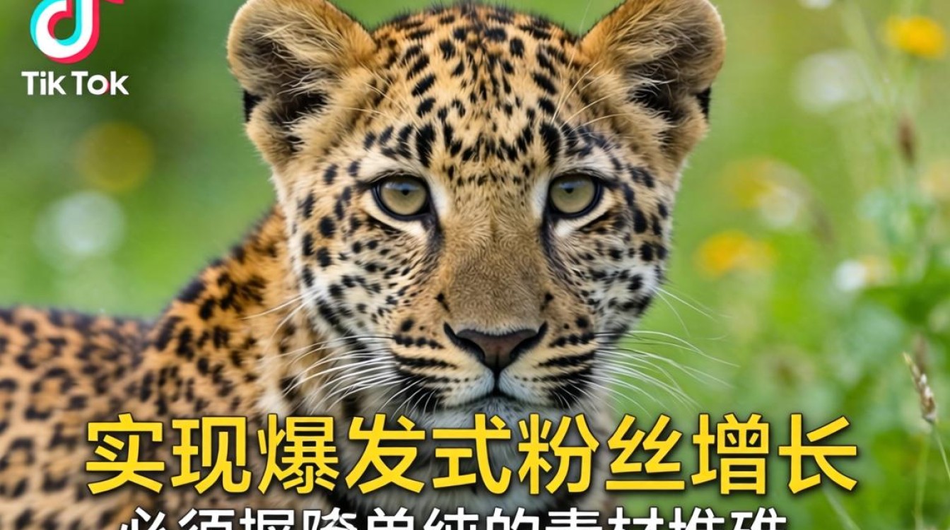 TikTok 野生动物 粉丝增长运营秘籍