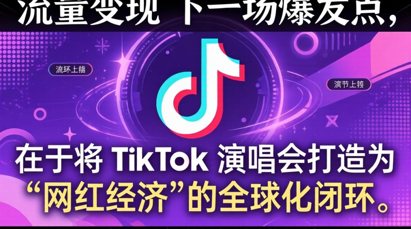 国外 TikTok 演唱会怎么做