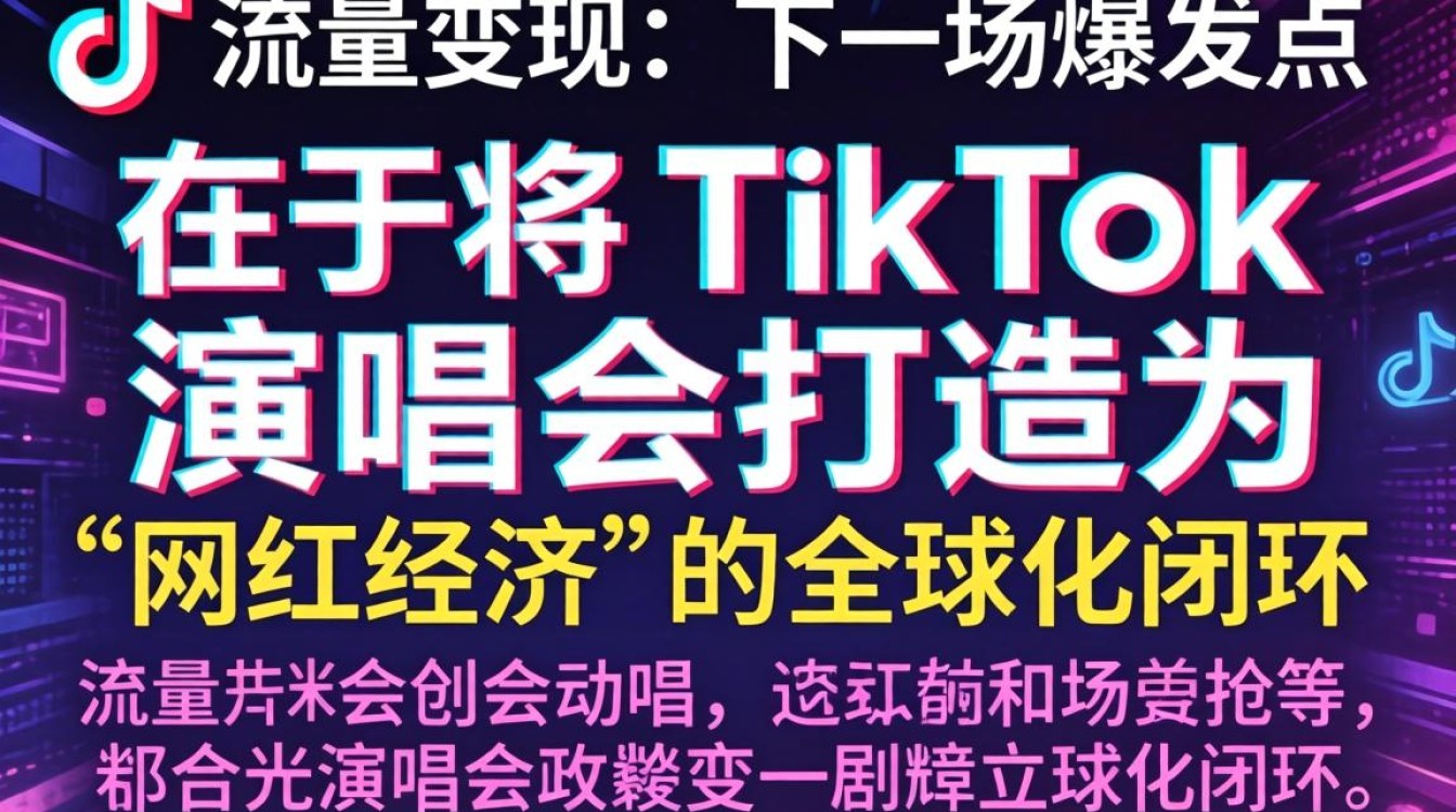 国外 TikTok 演唱会怎么做