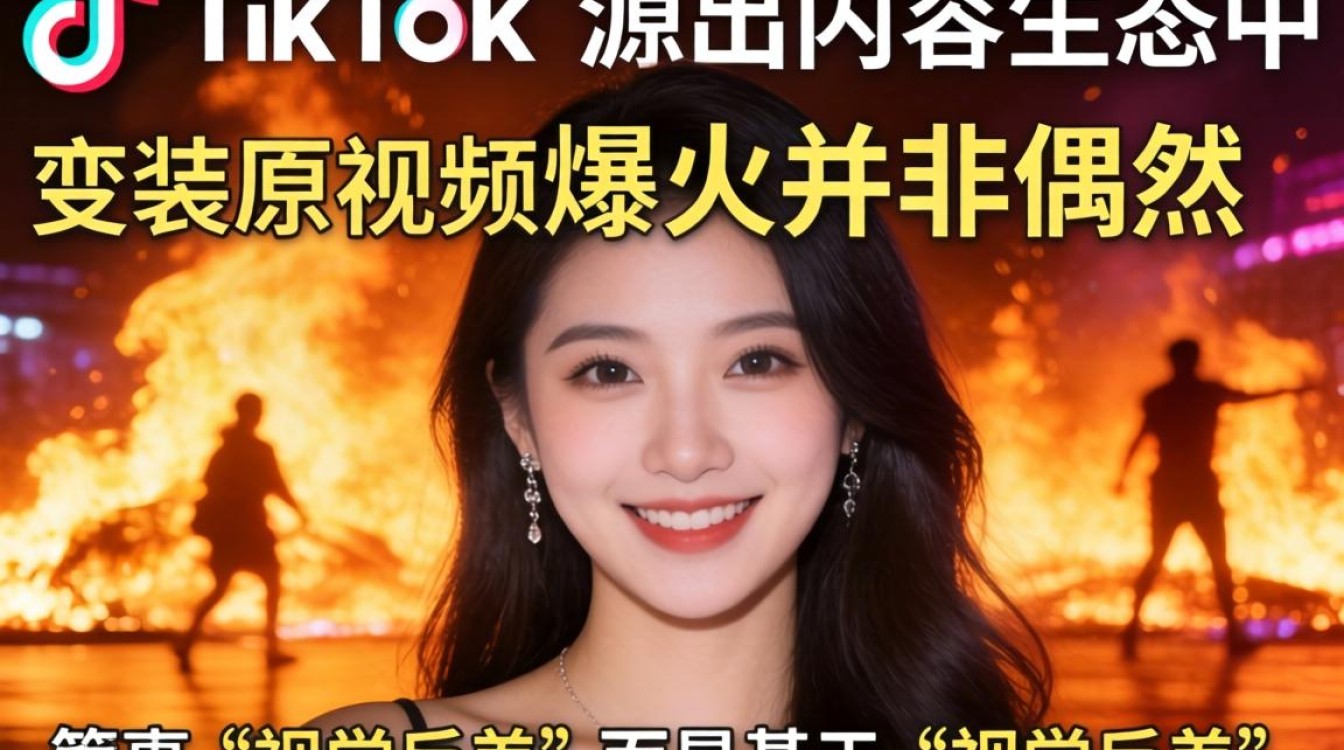 TikTok 变装原视频出海内容创作技巧