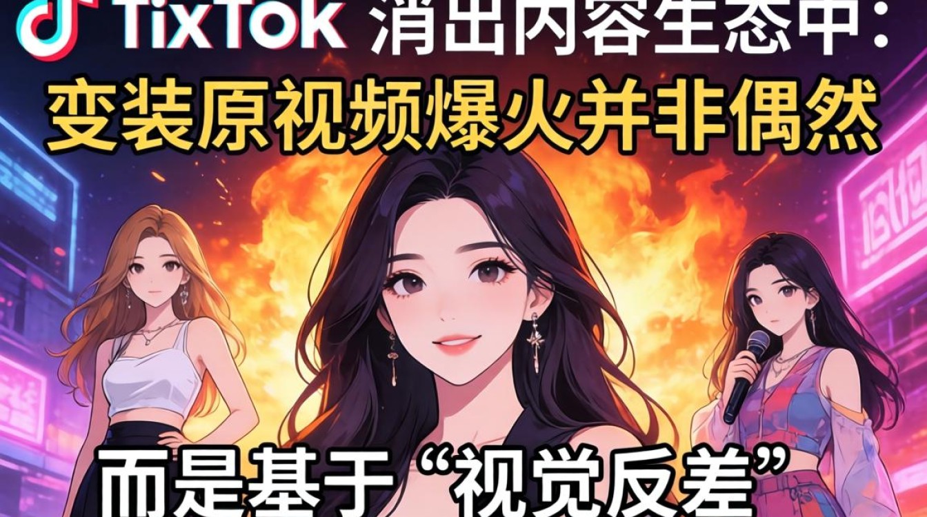 TikTok 变装原视频出海内容创作技巧