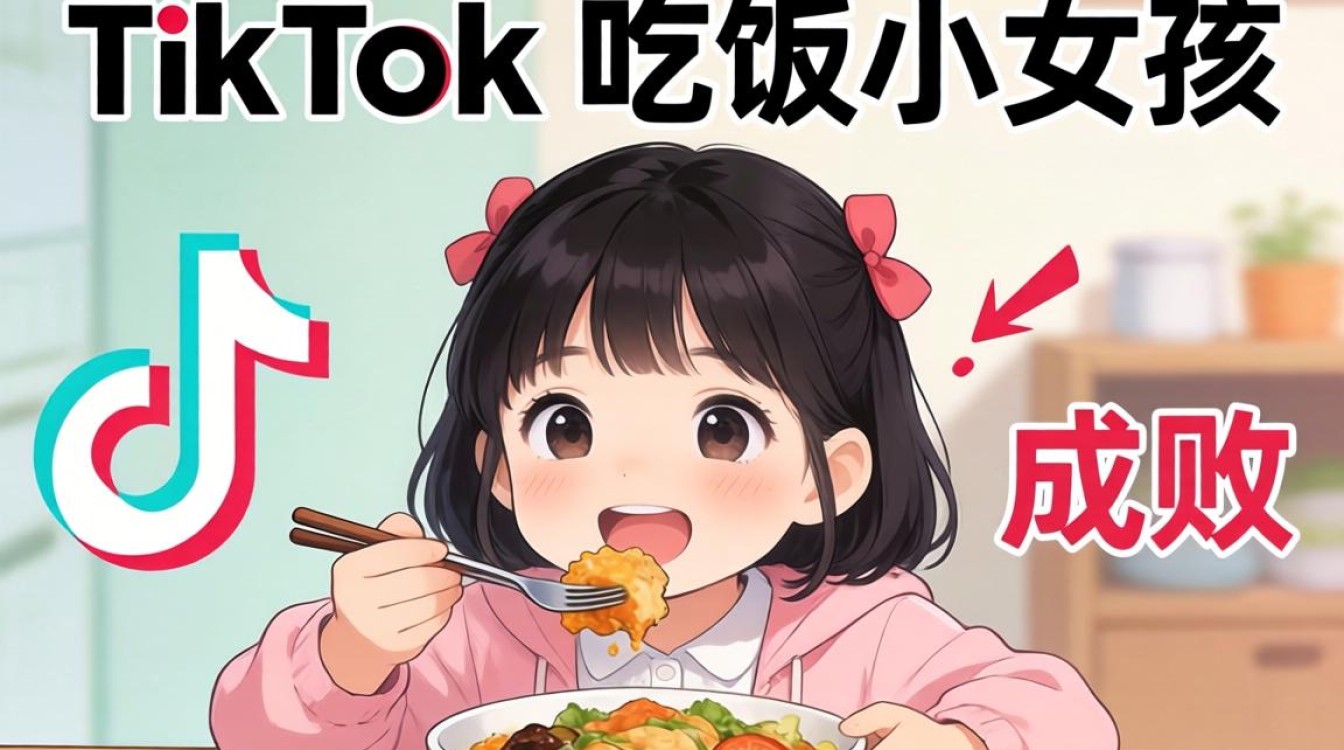 TikTok 吃饭小女孩从入门到精通完整攻略