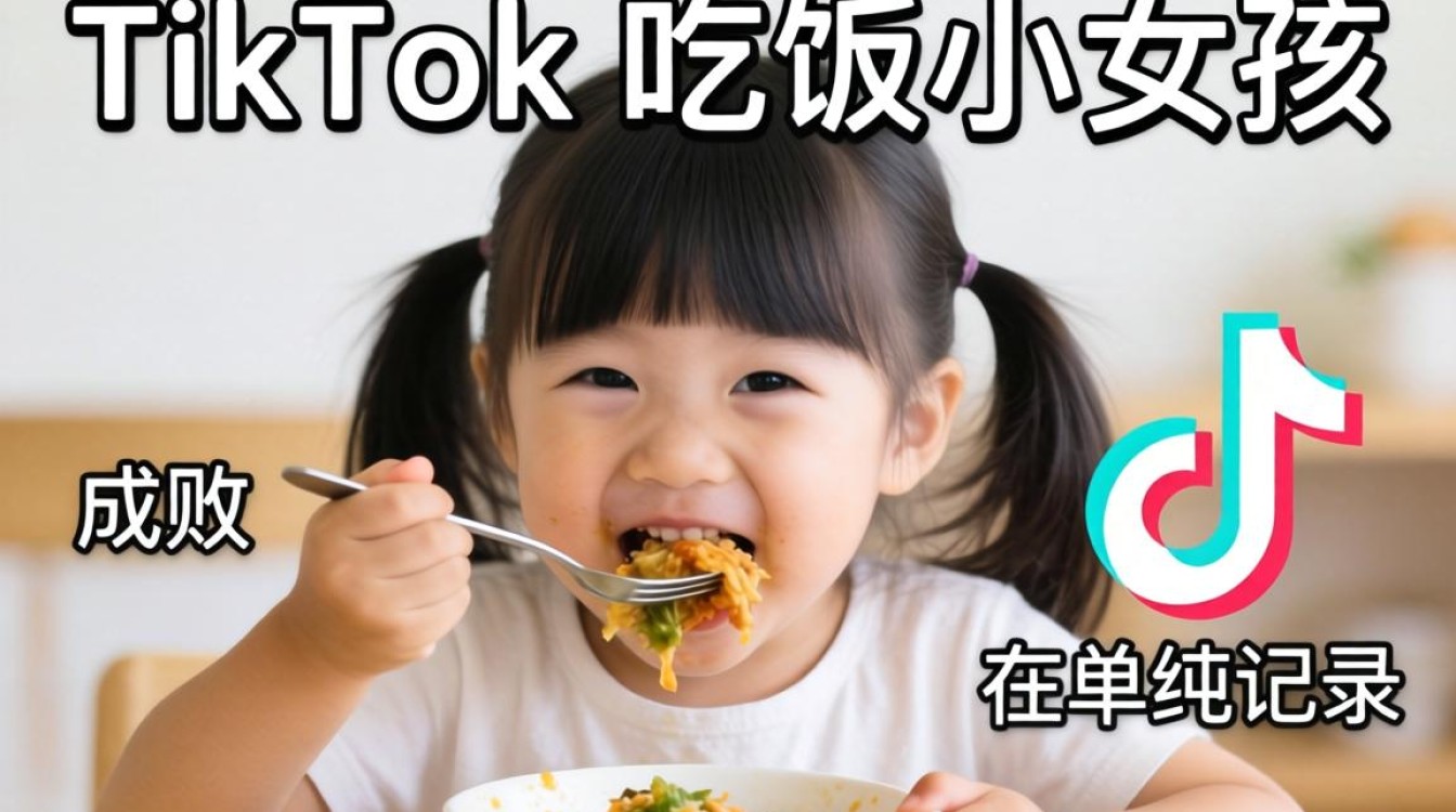 TikTok 吃饭小女孩从入门到精通完整攻略