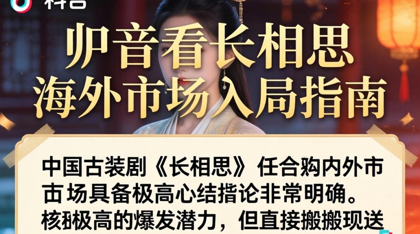 海外市场入局指南及如何在中国海外推广长相思