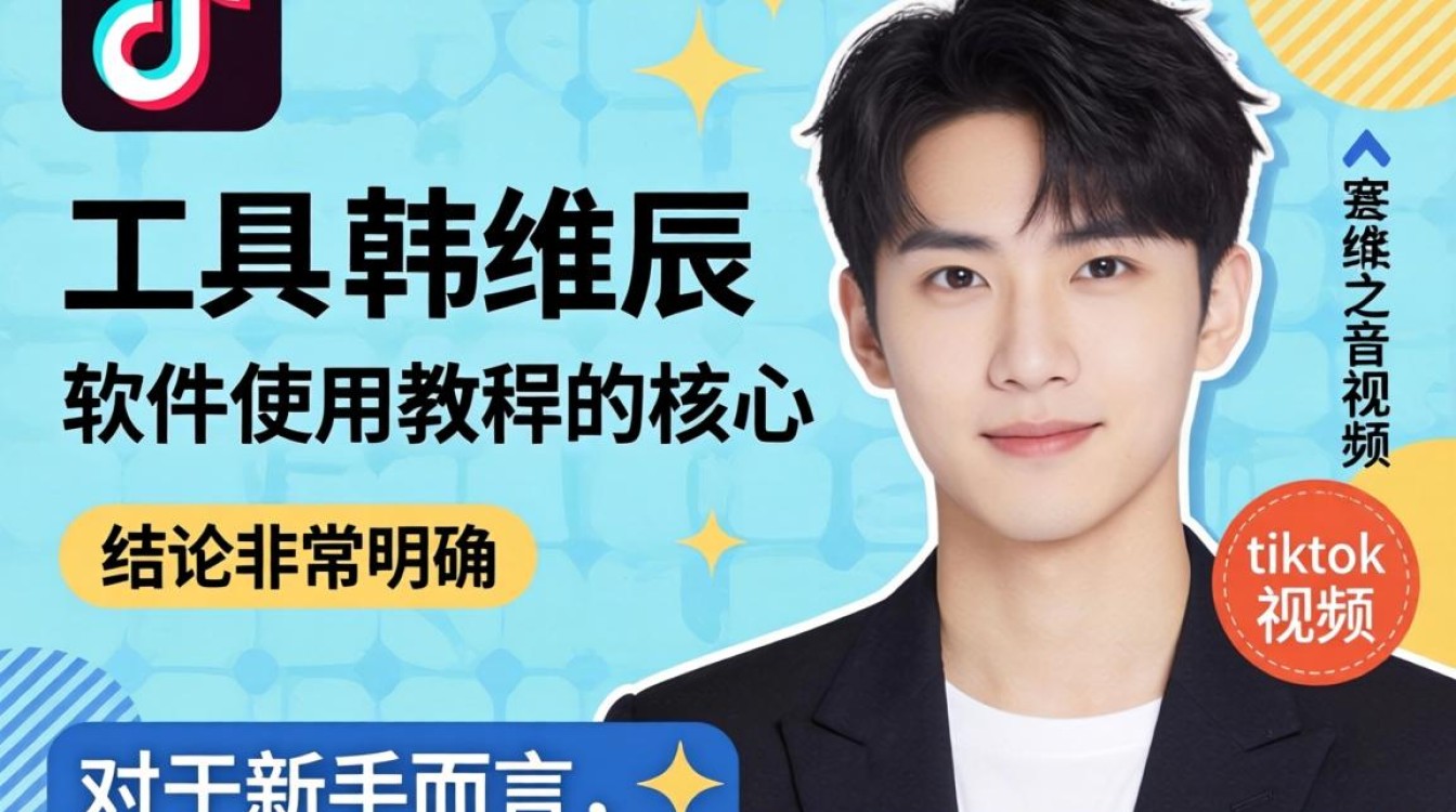 新手工具韩维辰tiktok视频软件使用教程