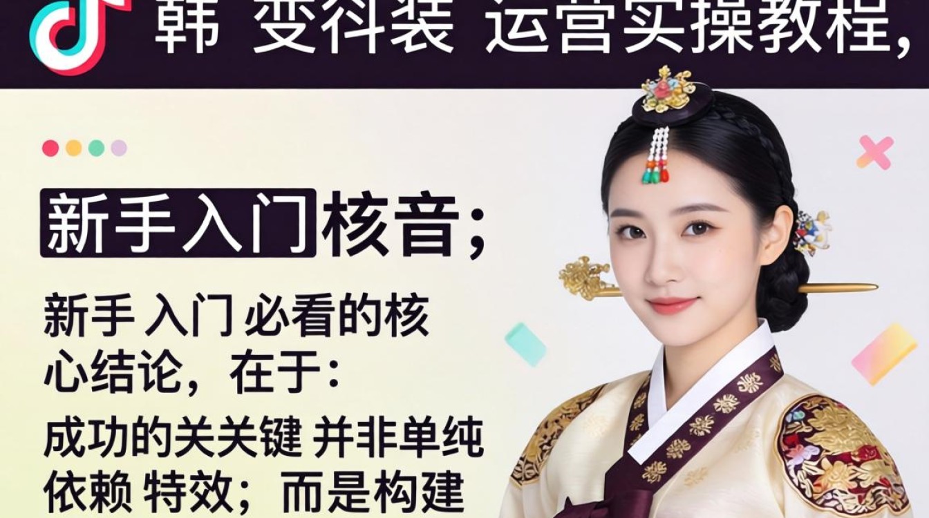 TikTok 韩服变装运营实操教程