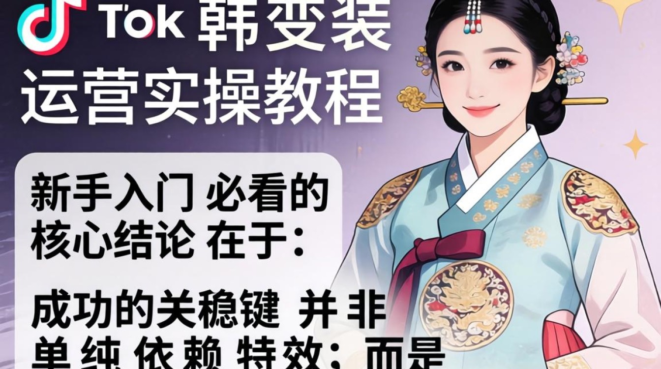 TikTok 韩服变装运营实操教程