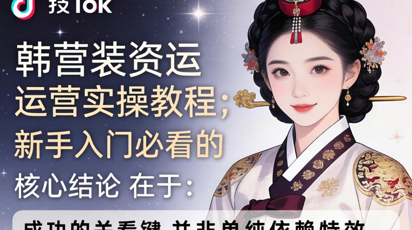 TikTok 韩服变装运营实操教程