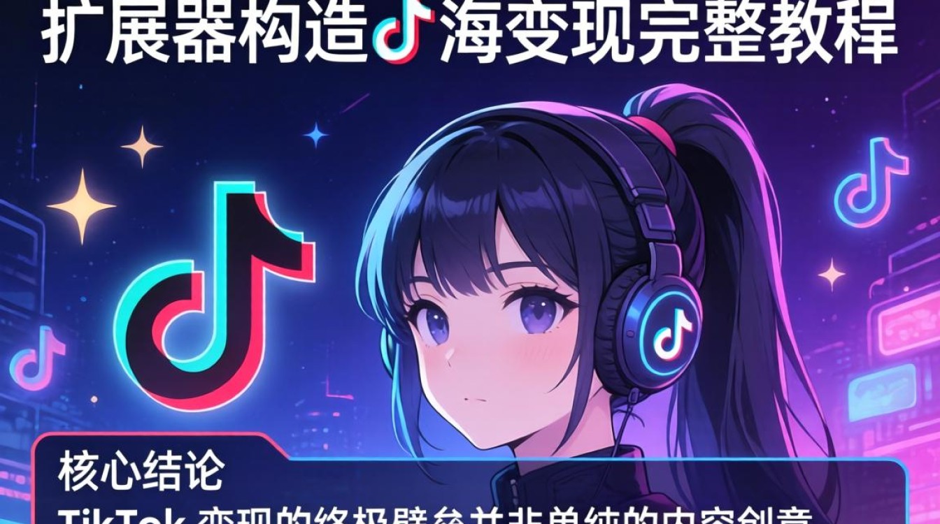 TikTok 扩展器构造 出海变现完整教程