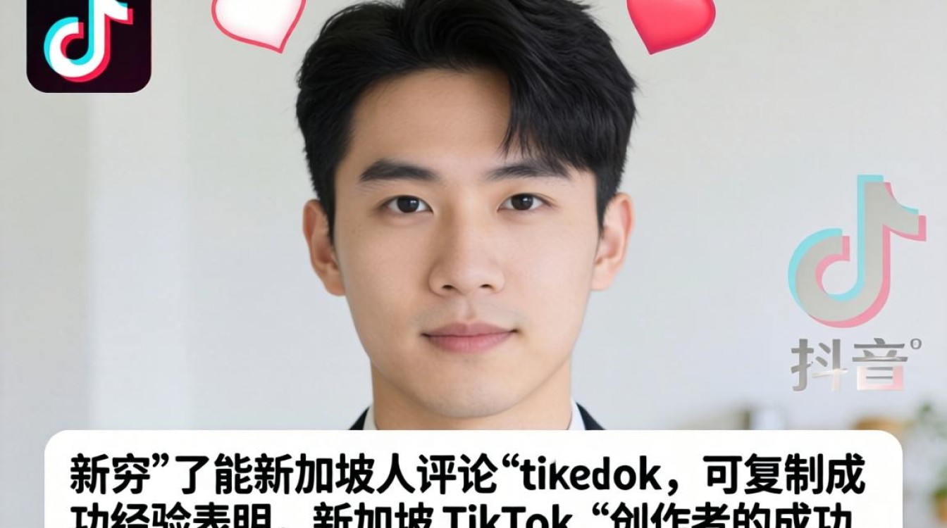 头部研究新加坡人评论TikTok可复制成功经验