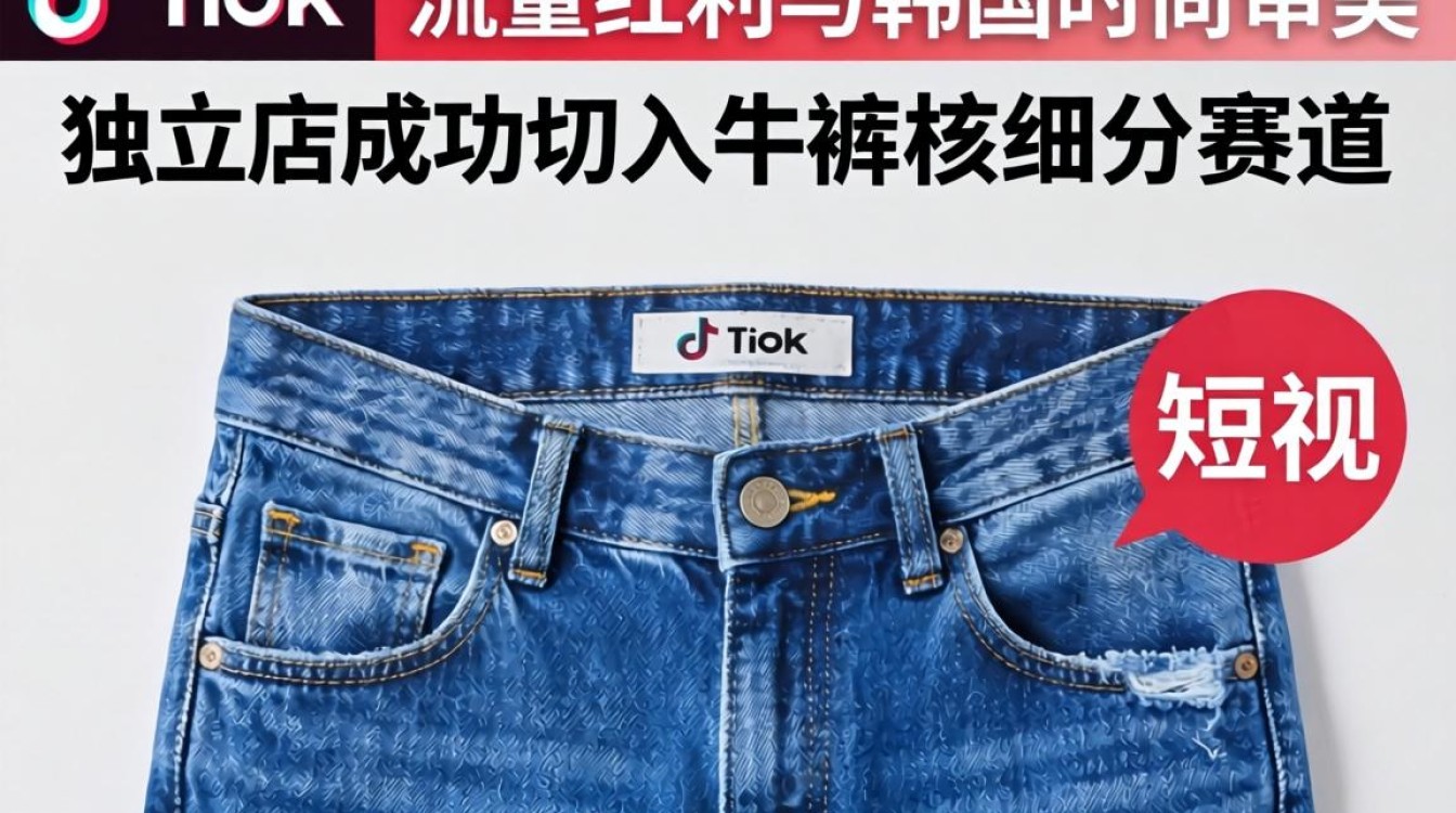TikTok 牛仔裤韩国独立站建站海外电商指南