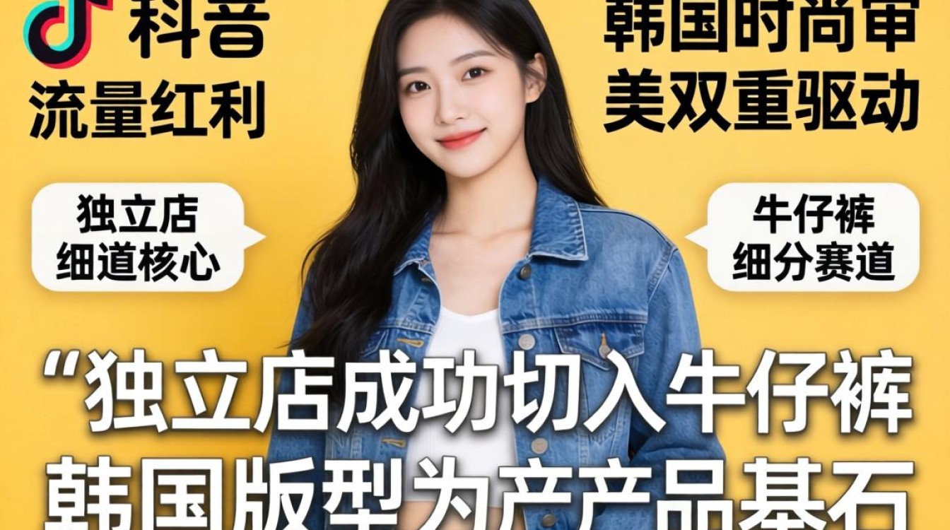 TikTok 牛仔裤韩国独立站建站海外电商指南