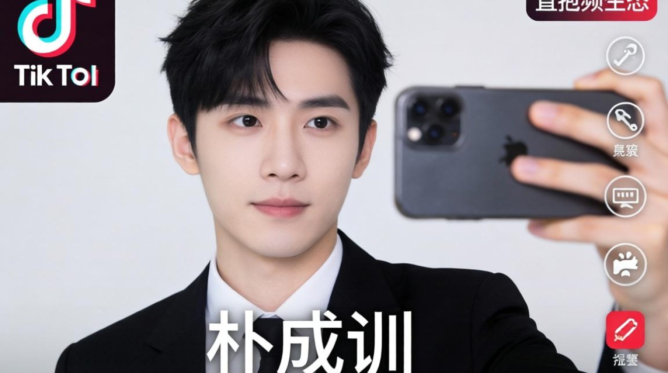 朴成训 tiktok 自拍视频播放量